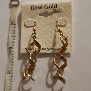 Rose Gold Earrings